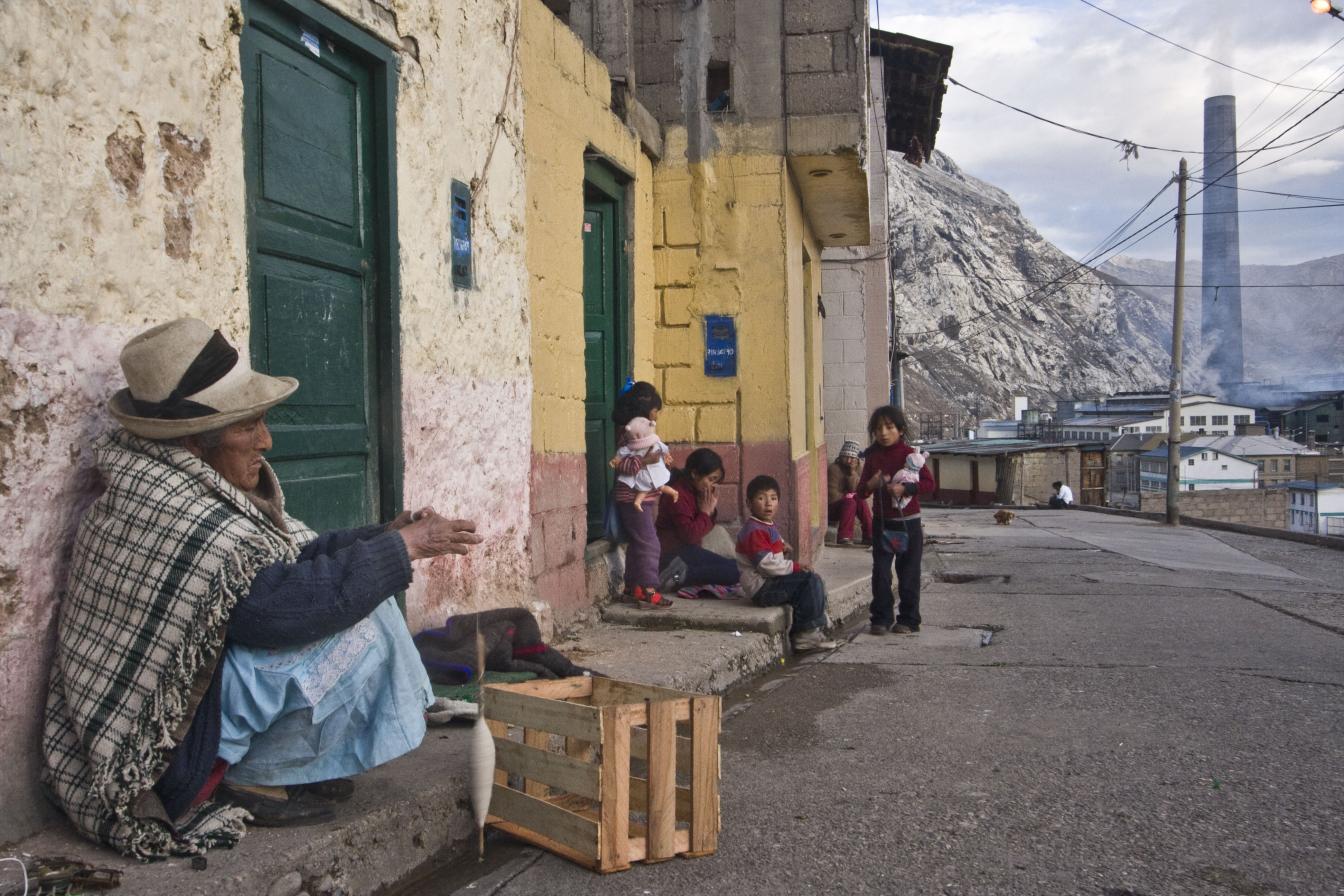 De bevolking van La Oroya klaagde de Peruaanse staat aan voor de vervuiling.