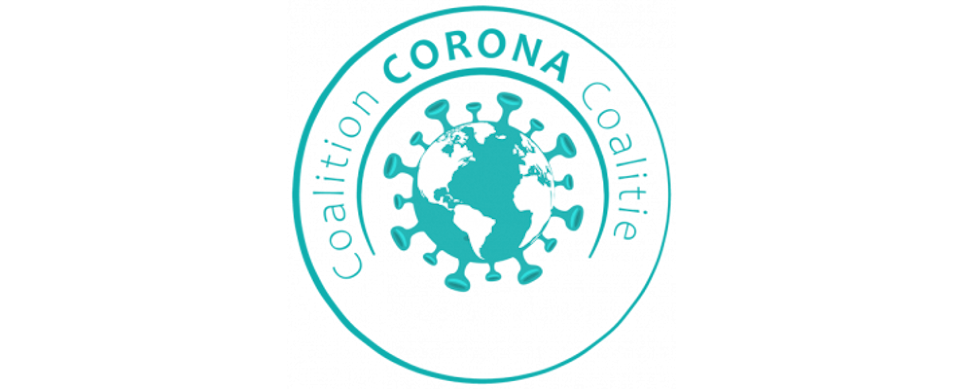 Logo van de Corona Coalitoe, een brede samenwerking binnen het Belgisch middenveld