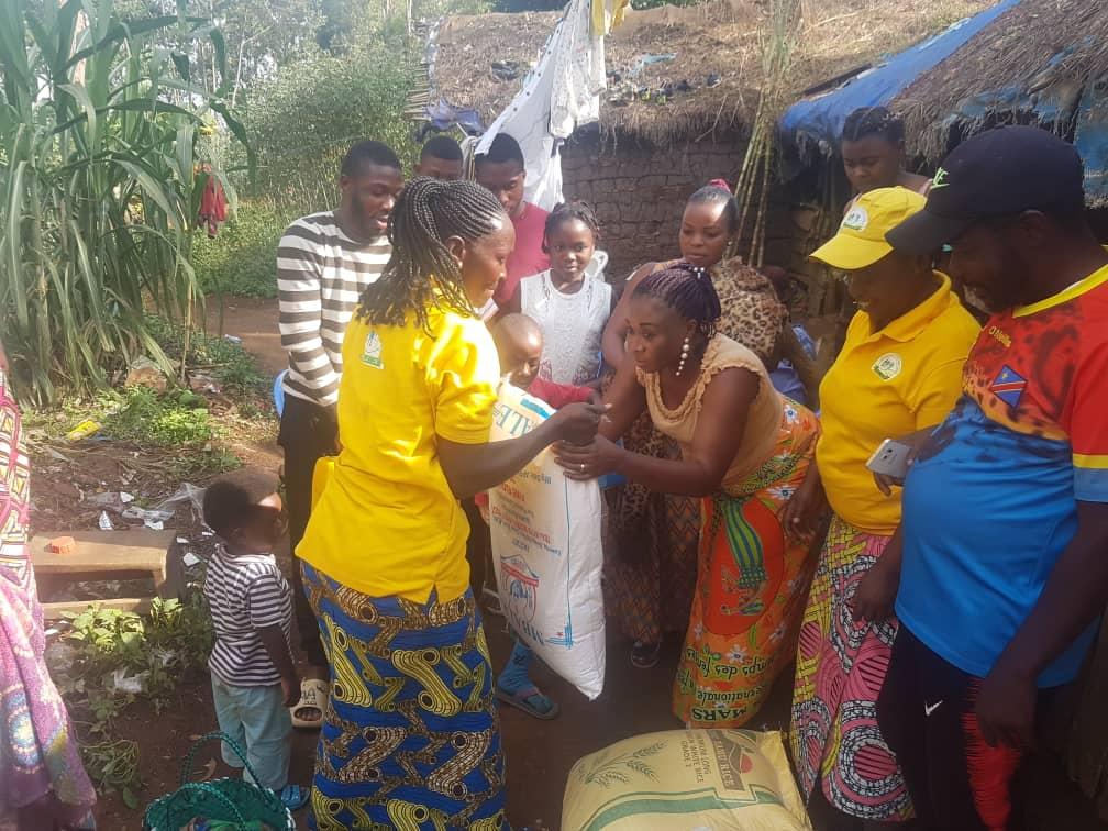 E.D.I deelt noodhulp uit aan vluchtelingen uit Goma